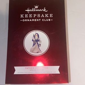 2018 Hallmark Keepsake Club Exclusive Father Christmas Ornament